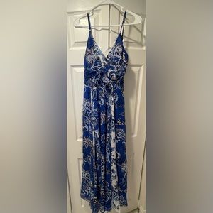 White House Black Market Chiffon Maxi dress